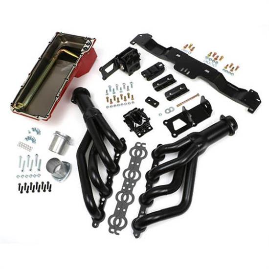 Trans-Dapt 42031 Engine Swap Kit, 1975-81 GM LS, Uncoated