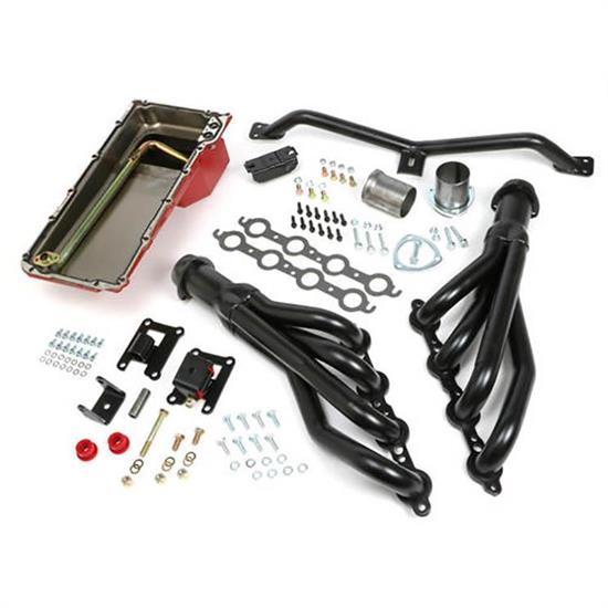 Trans-Dapt 42041 Engine Swap Kit, 1967-72 C10/C15 2WD, Uncoated