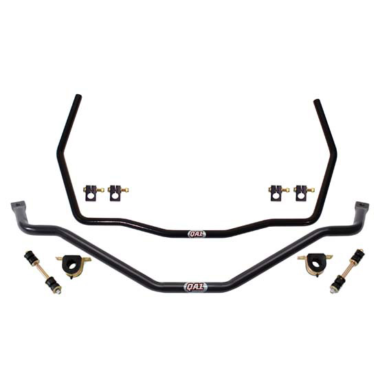 QA1 52886 Sway Bar Kit, Chromoly, Black, 1 Inch, Mustang