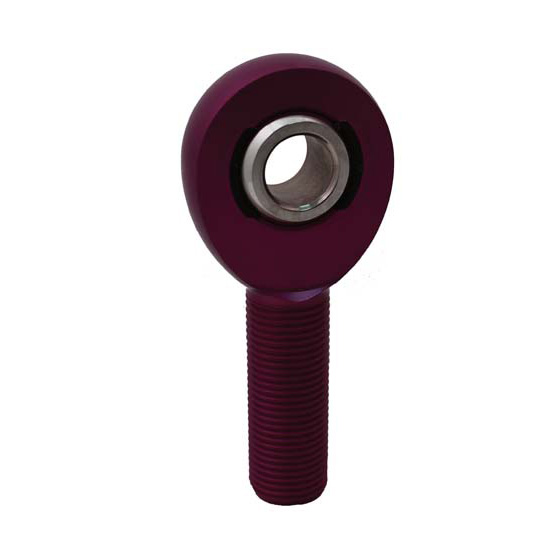QA1 AML8-10PU A Series Rod End, Aluminum, 5/8-18 LH, 2-Piece, Each