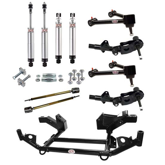 QA1 DK02CRB1 196670 Mopar BBody Drag Racing Suspension Kit, Level 2