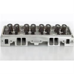Flo-Tek 101505 Assembled S/B Chevy Aluminum Head, Angle Plug