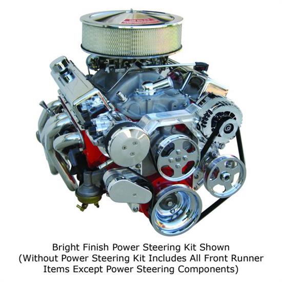 Vintage Air 174023 Front Runner Drive System SBC Brgt/chrome