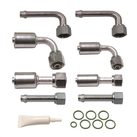 Vintage Air 35704-VUD Beadlock Type 4-way Bulkhead Fitting Kit