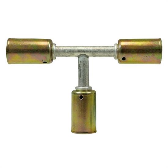 Vintage Air 358280 Beadlock Male T-fitting No 6 Hose