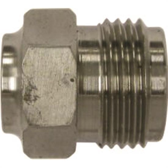 Vintage Air 36356-MPA Stainless Male Weld-on O-Ring Nut No 10