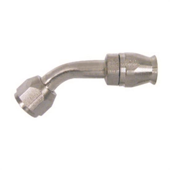 Vintage Air 36441-VUR Braided Line Fitting 45 Degree, No 6 Hose