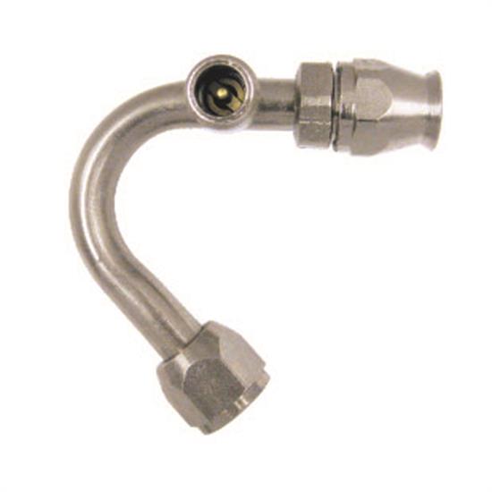 Vintage Air 36546-VUR Braided Line Fitting 135 Degree, No 8 Hose