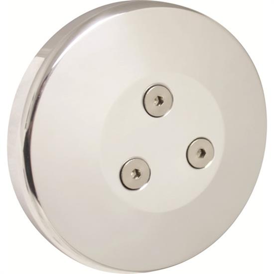 Vintage Air 044097 Chrome Clutch Cover Model 709 Comp V-groove
