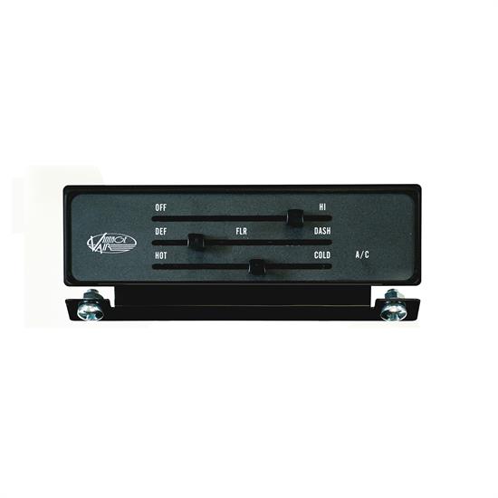 Vintage Air 473081 1967-72 Chevy Pickup Control Panel Kit, Black