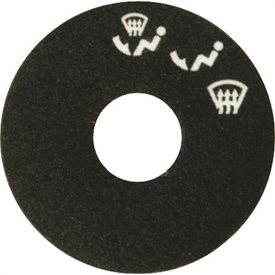Vintage Air 484003 Mode Decal For Gen II Heater W/ Defrost