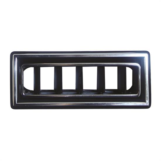 Vintage Air 49057-VUL Louver Blk W/ Chr Accent