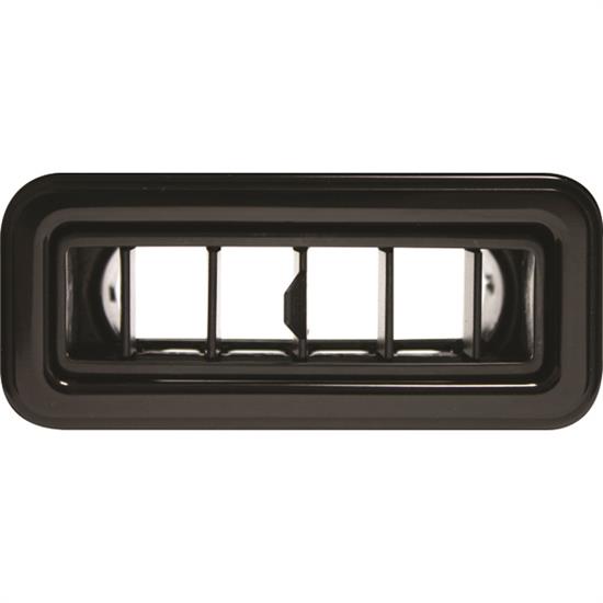 Vintage Air 490621 Proline Streamline Louver Black W/Black Ano