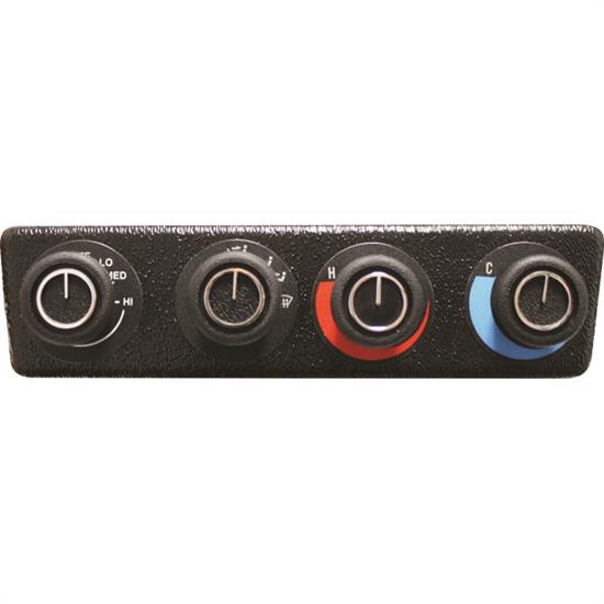 Vintage Air 49200-RHA Gen II 4-knob Base Under-dash Control Panel