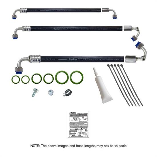 Vintage Air 521161 Modified Hose Kit, 1958-59 Chevy Truck