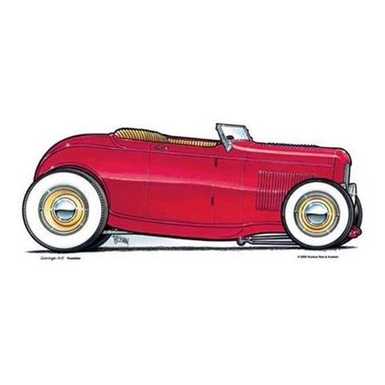 1932 Roadster Metal Signs