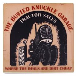 Busted Knuckle Coaster Set