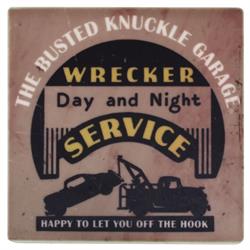 Busted Knuckle Coaster Set