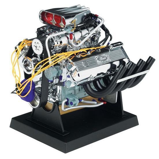 1:6 Scale Die-Cast Ford 427 SOHC Top Fuel Engine Replica