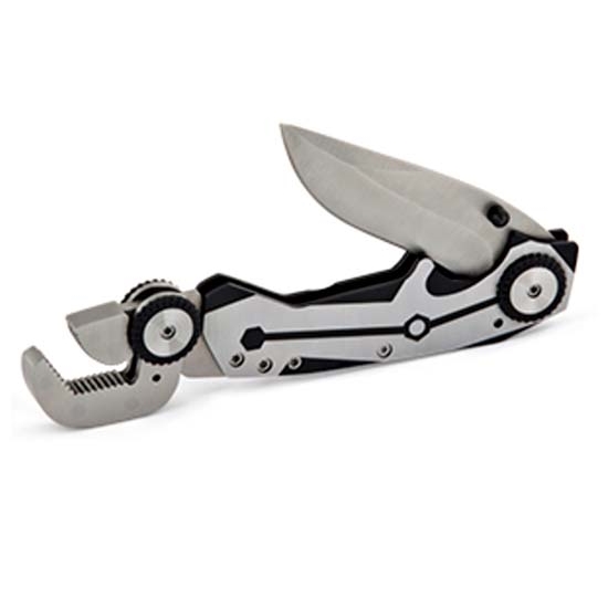 Titan Tools 11110 Folding Pocket Knife with Locking Wrench
