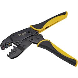 Titan Tools 11477 Ratcheting Wire Terminal Crimper