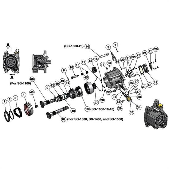 Bert Transmission SG-1013 Planetary Gear