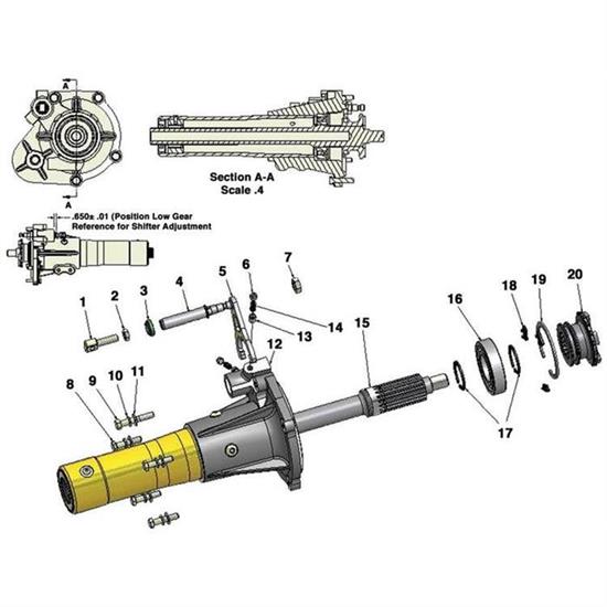 Bert Transmission HISR3532 Internal Snap Ring, 3-5/32 Inch