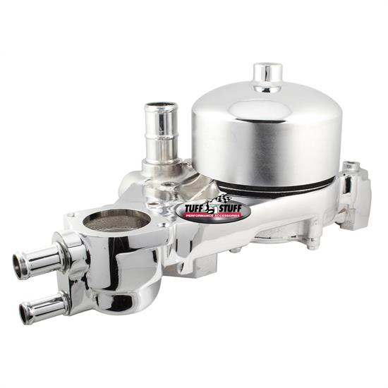 Tuff Stuff 1310A LS1 Water Pump With Pulley, Chrome