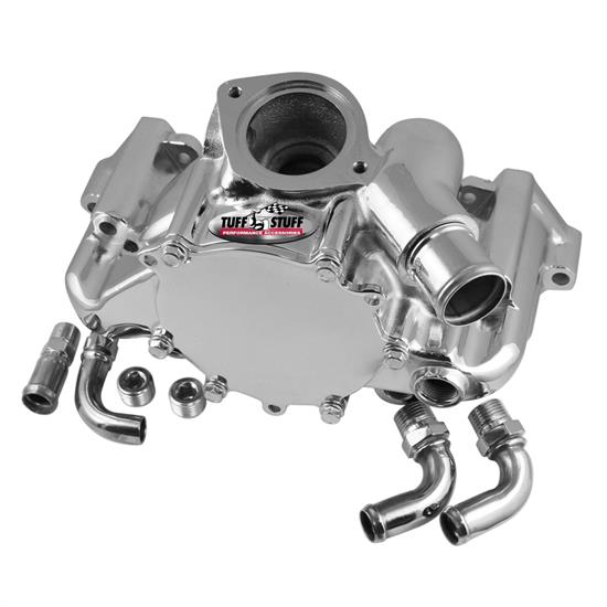 Tuff Stuff 1362A LT1 Water Pump, Chrome