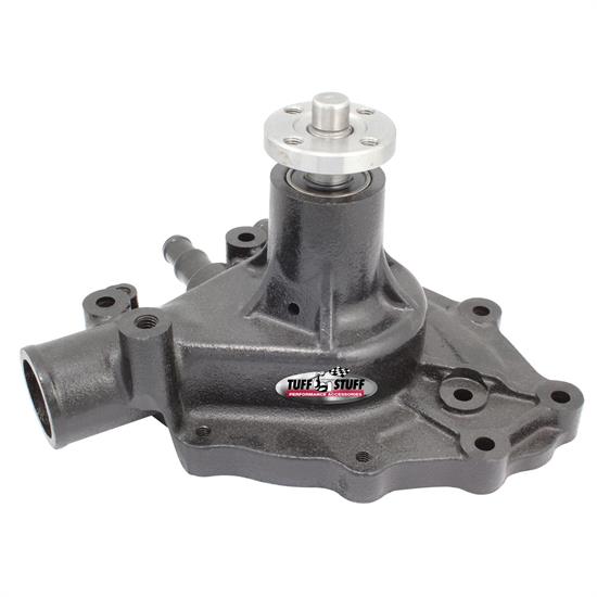 Tuff Stuff 1432CREV Ford Aluminum Water Pump, Pass. Inlet, Black