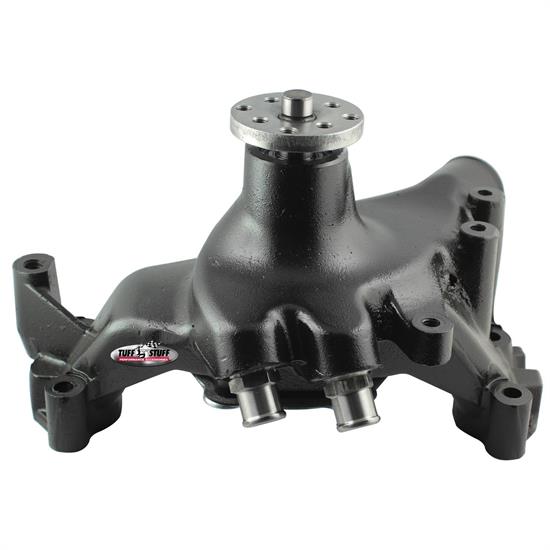 Tuff Stuff 1459NC BBC Platinum Long Aluminum Water Pump, Black