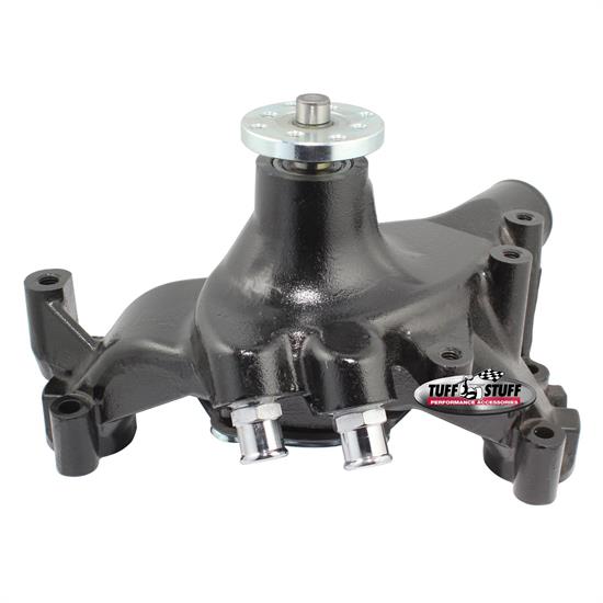 Tuff Stuff 1461NCREV BBC Supercool Long Aluminum Water Pump, Blk