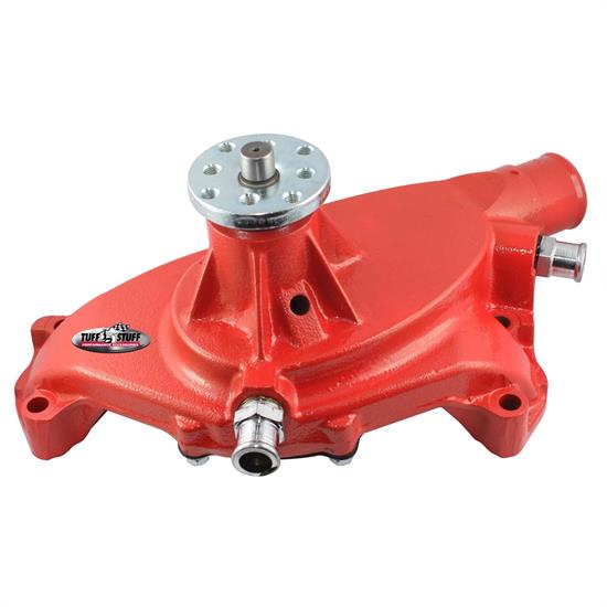Tuff Stuff 1494NCRED BBC Chevy Short Supercool Water Pump, Red