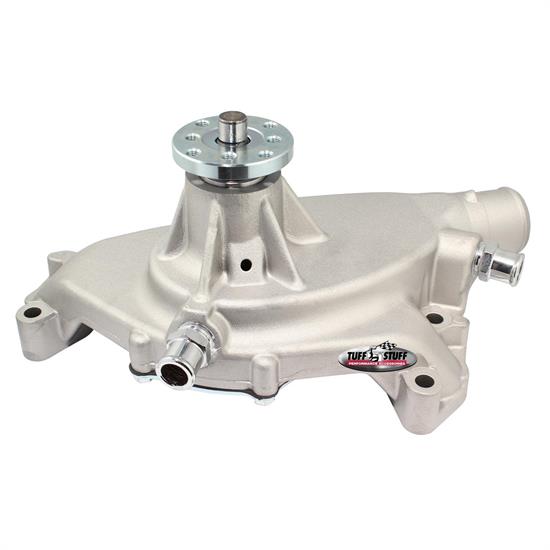 Tuff Stuff 1496 BBC Short Aluminum Water Pump, 5.750 Inch