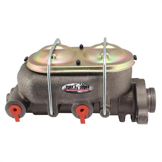Tuff Stuff 2021NB Dual Reservoir Master Cylinder, 1 Inch, Cast