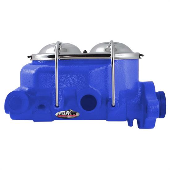 Tuff Stuff 2071NCBLUE Dual Reservoir Master Cylinder 1 1/8In Bore