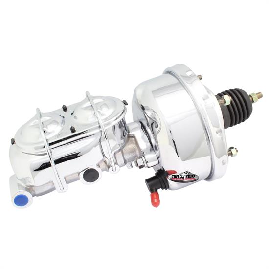 Tuff Stuff 2121NA-2 Single Diaphragm Booster Combo, Master Chrome