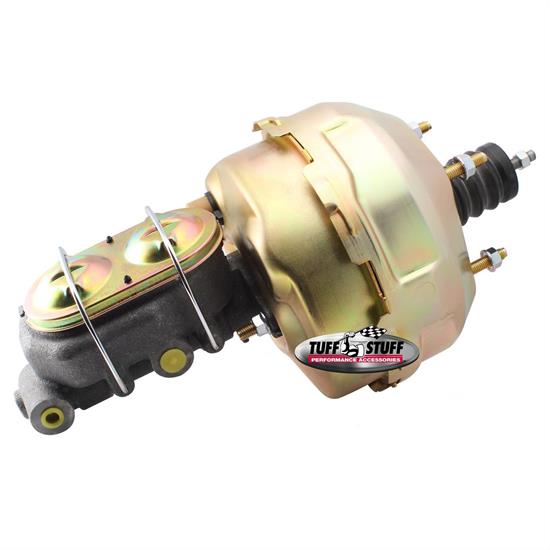 Tuff Stuff 2124NB-2 Dual Diaphragm Booster Combo, Gold Zinc