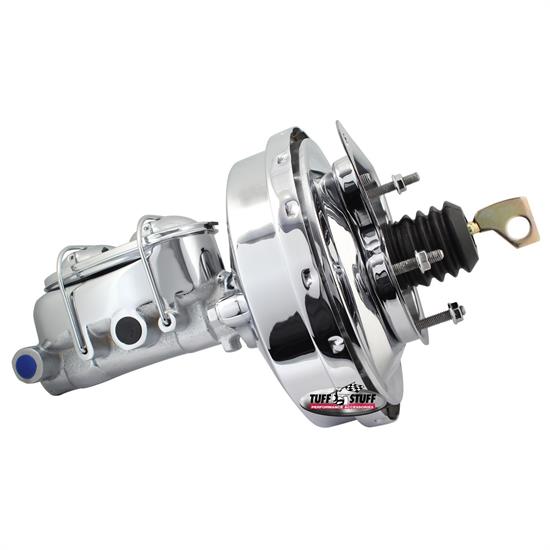 Tuff Stuff 2125NA-1 Single Diaphragm Ford Booster Combo, Chrome
