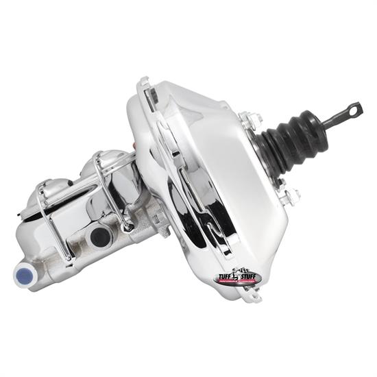 Tuff Stuff 2128NA-2 Single Diaphragm Booster W/Studs Combo,Chrome