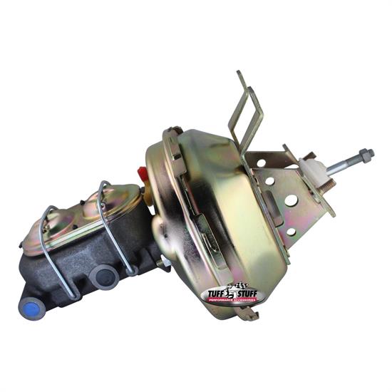 Tuff Stuff 2130NB Single Diaphragm Booster Corvette Combo, Zinc