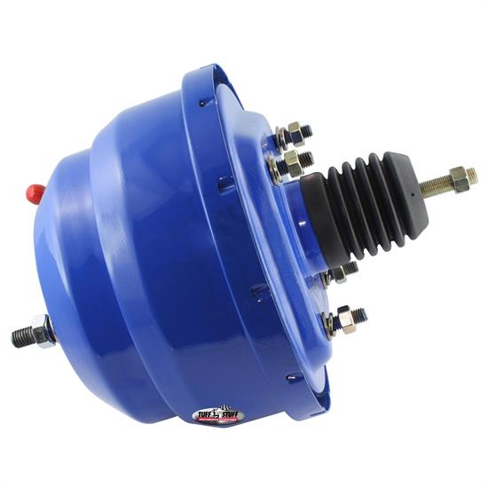 Tuff Stuff 2223NCBLUE Dual Diaphragm Booster, Blue Powder Coat