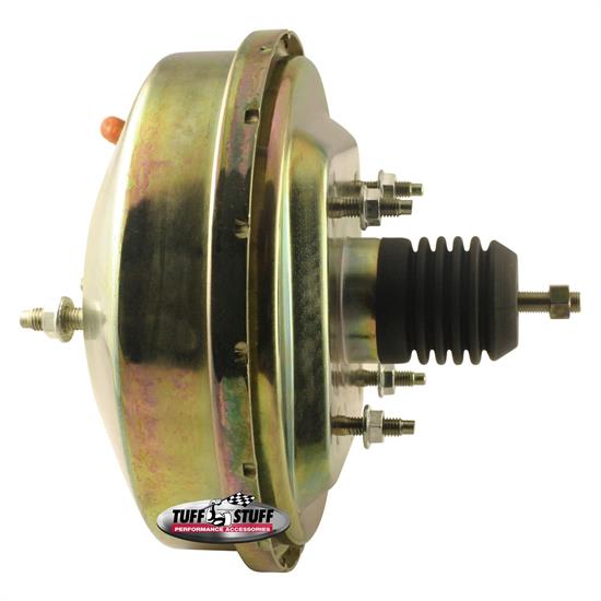 Tuff Stuff 2231NB Single Diaphragm Slim Line Booster, Gold Zinc