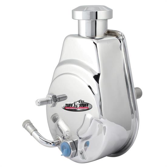 Tuff Stuff 6179A GM Power Steering Pump 1982-87 F-Body, Chrome