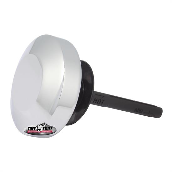 Tuff Stuff 6500A Billet Cap And Dipstick, Chrome