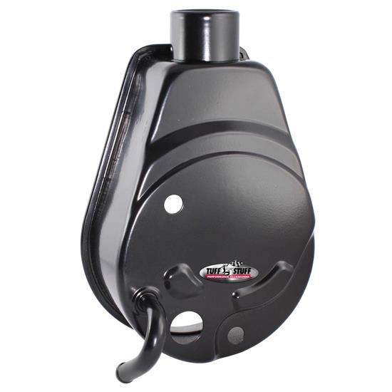 Tuff Stuff 6501B Power Steering Pump Can, Black Powder Coat