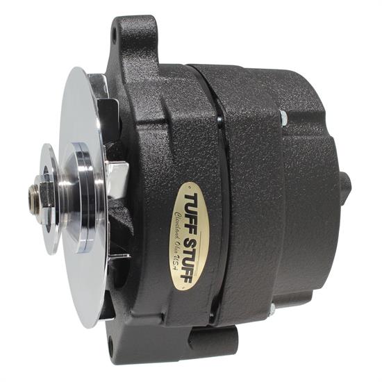 Tuff Stuff 7068NKBW Jeep Alternator, 140 Amp, 1 Wire, Blk Wrinkle