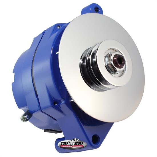 Tuff Stuff 7068RDBLUE Ford Alternator, 100 Amp, 1 Wire, Blue