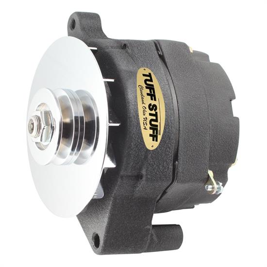 Tuff Stuff 7078NGBW Jeep Alternator, 100 Amp, Ext Reg, Black