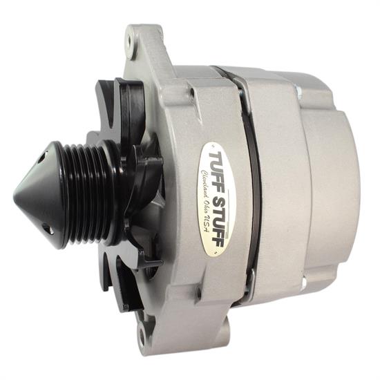 Tuff Stuff 7127DBULL6G GM Silver Bullet 100 Amp Alternator, Cast